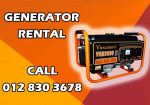 Generator Rental Kajang